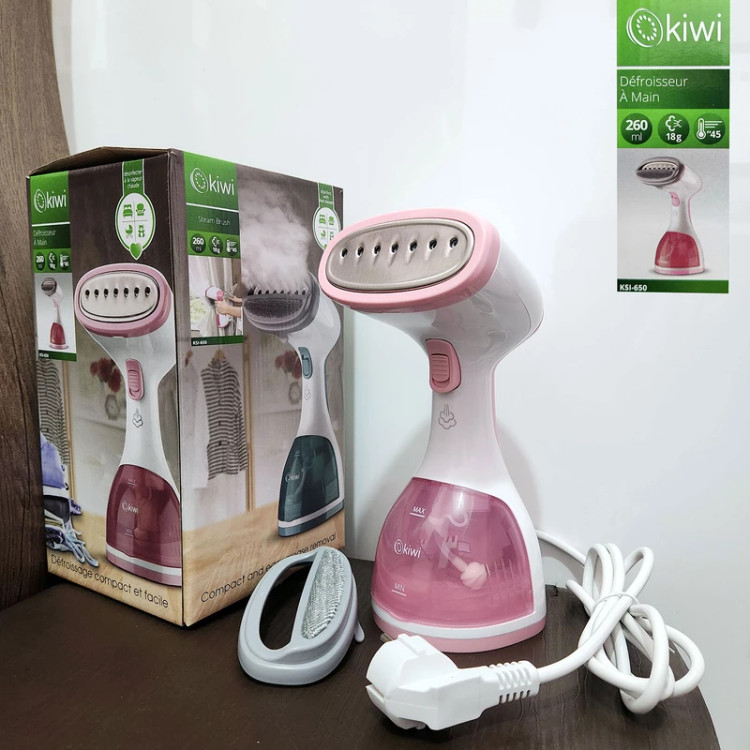 اتوی بخار ایستاده کیوی رنگ صورتی مدلksl_650