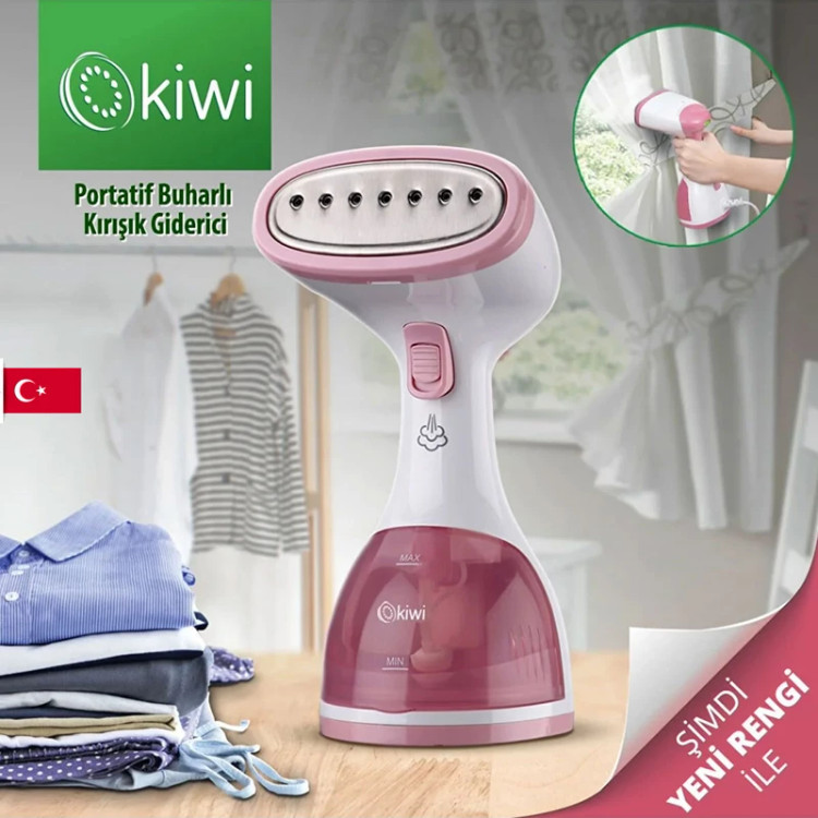 اتوی بخار ایستاده کیوی رنگ صورتی مدلksl_650