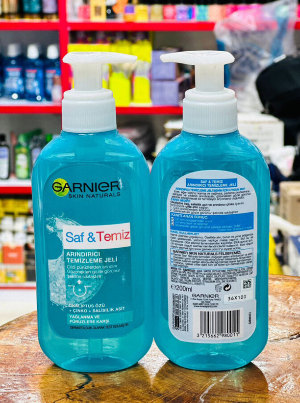 ژل شستشوی پوست چرب مدل SAF & TEMIZ حجم ۲۰۰ میل