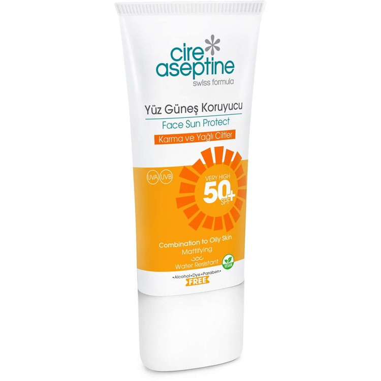 کرم ضد آفتاب سیر آسپتین SPF50