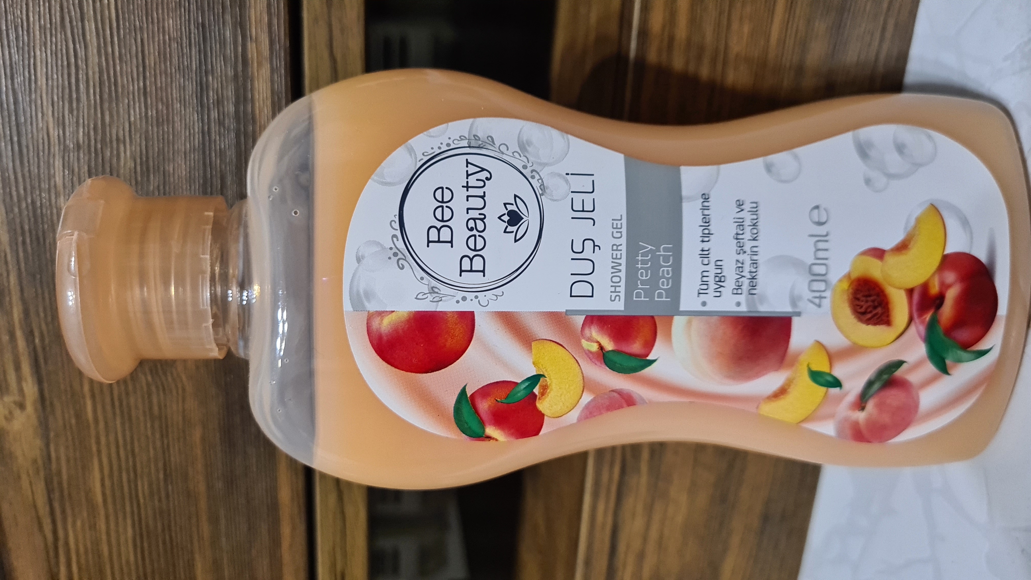 ژل دوش بی بیوتی pretty peach  میلی لیتر400