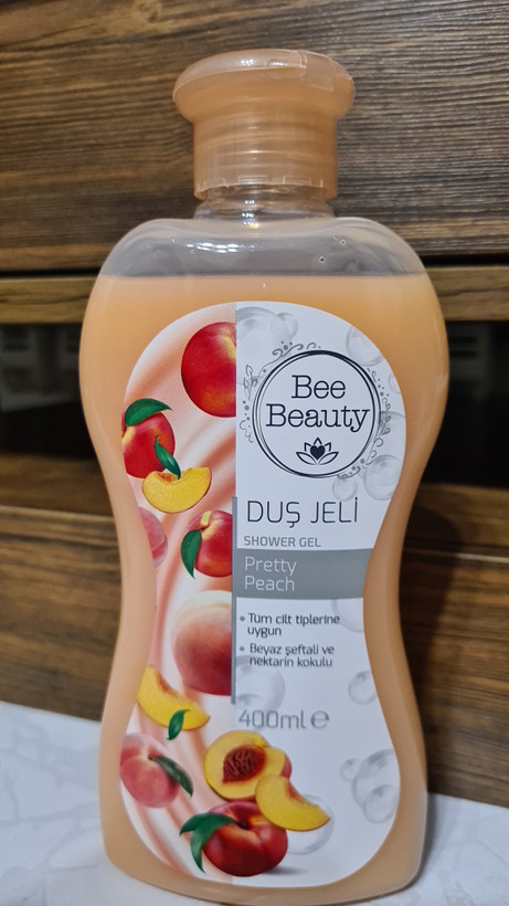 ژل دوش بی بیوتی pretty peach میلی لیتر400